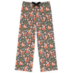 Fox Trail Floral Womens Pajama Pants - M