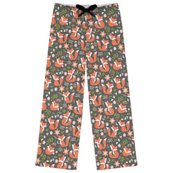 Fox Trail Floral Womens Pajama Pants (Personalized)