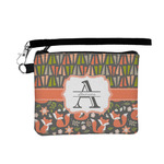 Fox Trail Floral Wristlet ID Case w/ Name and Initial