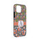 Fox Trail Floral iPhone Case - Rubber Lined - iPhone 13 Mini (Personalized)