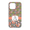 Fox Trail Floral iPhone 13 Pro Case - Back