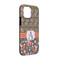 Fox Trail Floral iPhone 13 Tough Case - Angle