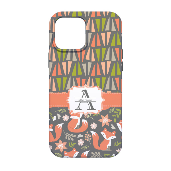 Fox Trail Floral iPhone 13 Tough Case - Back