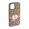 Fox Trail Floral iPhone 15 Tough Case -  Angle