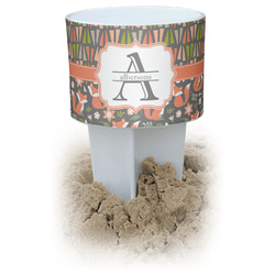 Fox Trail Floral Beach Spiker Drink Holder (Personalized)