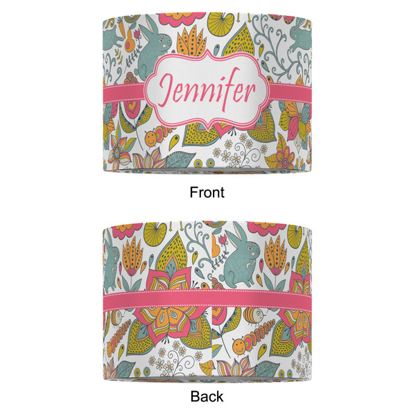 Wild Garden 12" Drum Lampshade - APPROVAL (Fabric)
