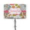 Wild Garden 12" Drum Lamp Shade - Fabric (Personalized)