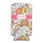 Wild Garden Can Cooler (tall 12 oz) (Personalized)