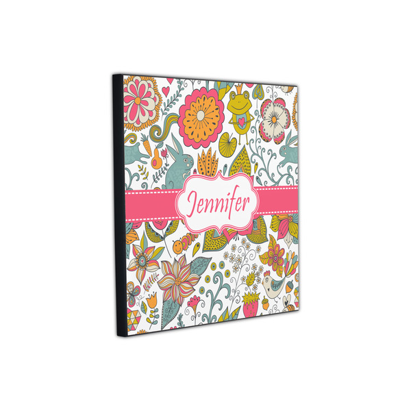 Wild Garden 12x12 Wood Print - Angle View