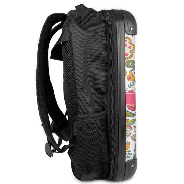 Wild Garden 13" Hard Shell Backpacks - Side View