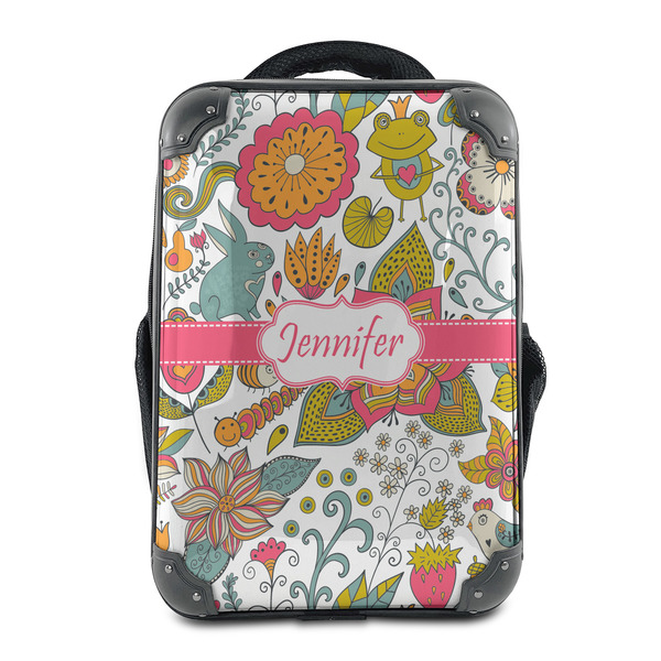 Custom Wild Garden 15" Hard Shell Backpack (Personalized)