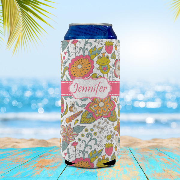 Wild Garden 16oz Can Sleeve - LIFESTYLE