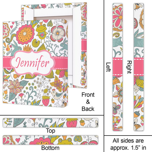 Wild Garden 16x20 - Canvas Print - Approval