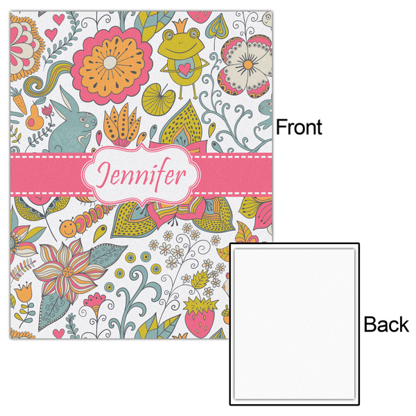 Wild Garden 16x20 - Matte Poster - Front & Back