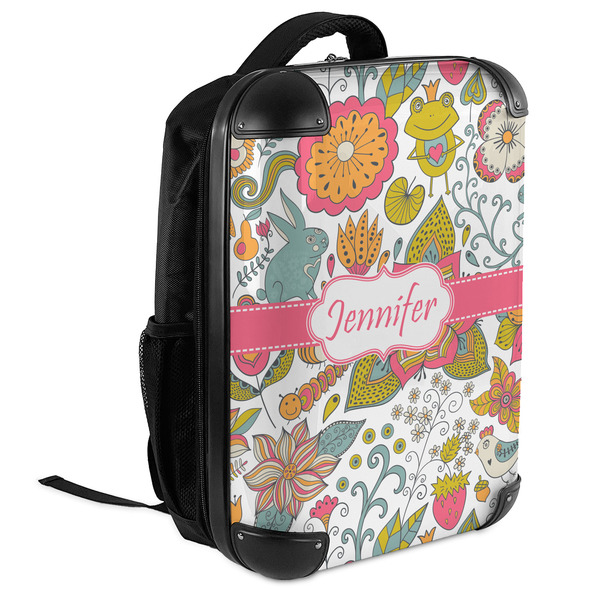 Wild Garden 18" Hard Shell Backpacks - ANGLED VIEW