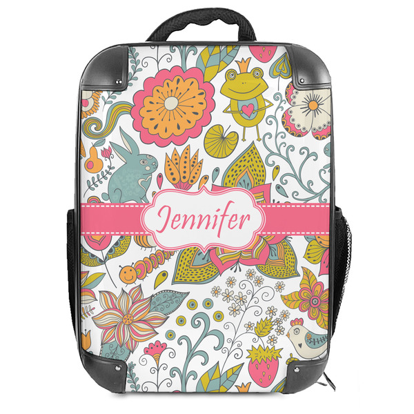 Custom Wild Garden Hard Shell Backpack (Personalized)