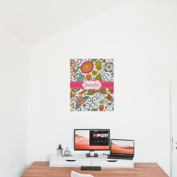 Wild Garden 20x24 - Matte Poster - On the Wall