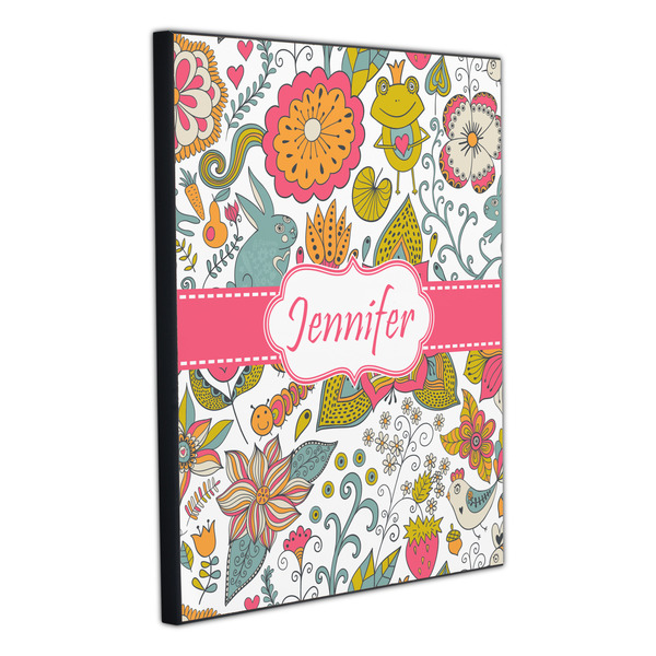 Wild Garden 20x24 Wood Print - Angle View