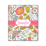 Wild Garden Wood Print - 20x24 (Personalized)