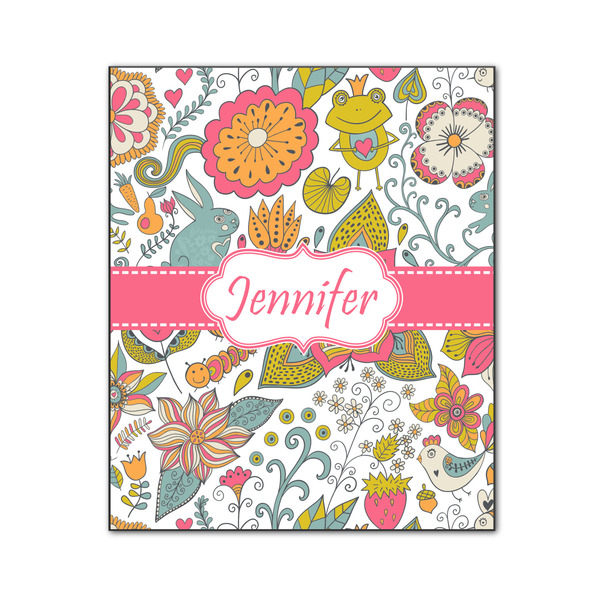 Wild Garden 20x24 Wood Print - Front View