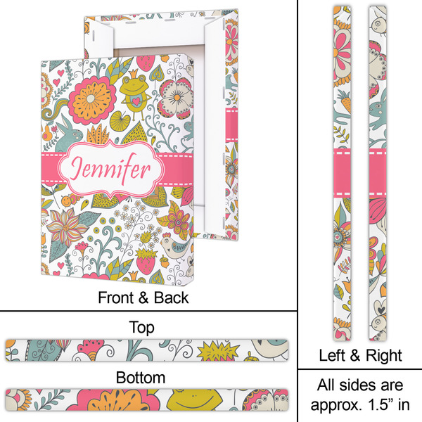 Wild Garden 20x30 - Canvas Print - Approval