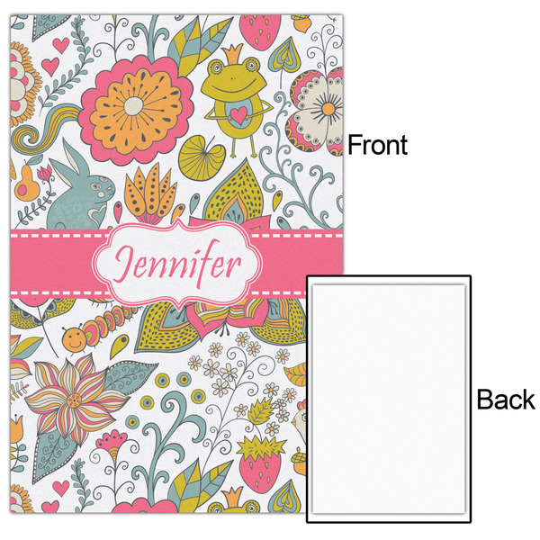 Wild Garden 20x30 - Matte Poster - Front & Back