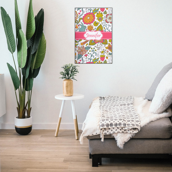 Wild Garden 20x30 Wood Print - In Context