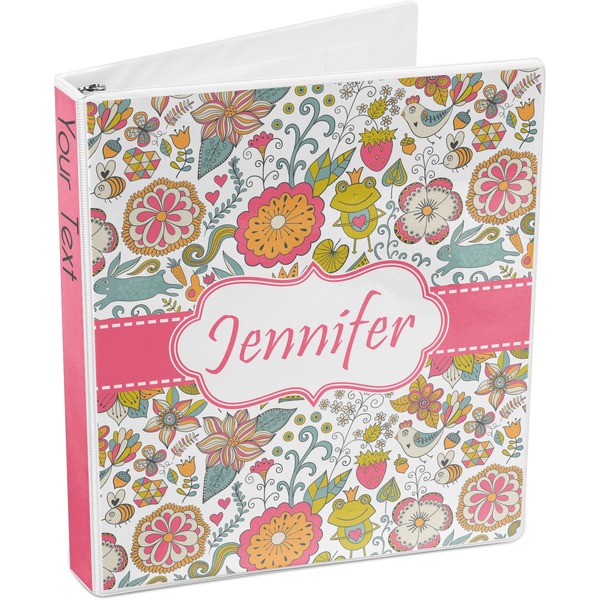 Wild Garden 3-Ring Binder 3/4 - Main