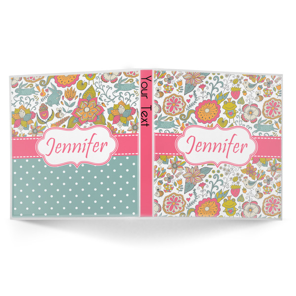 Wild Garden 3-Ring Binder Approval- 1in