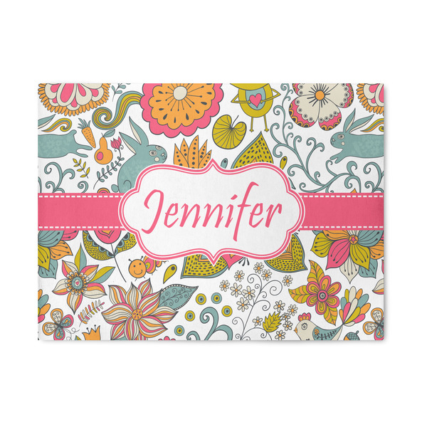 Custom Wild Garden Area Rug (Personalized)