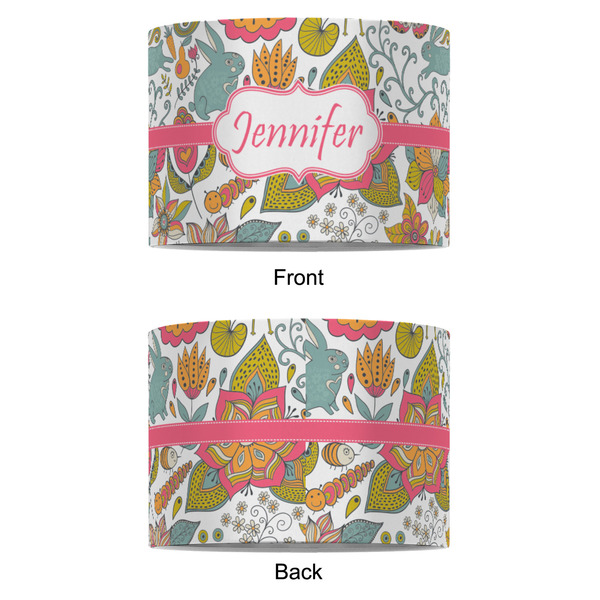 Wild Garden 8" Drum Lampshade - APPROVAL (Fabric)
