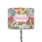 Wild Garden 8" Drum Lamp Shade - Fabric (Personalized)