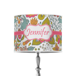 Wild Garden 8" Drum Lamp Shade - Poly-film (Personalized)