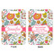 Wild Garden Aluminum Luggage Tag (Front + Back)