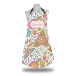Wild Garden Apron w/ Name or Text