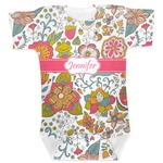 Wild Garden Baby Bodysuit 3-6 (Personalized)