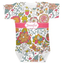 Wild Garden Baby Bodysuit (Personalized)