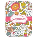 Wild Garden Baby Swaddling Blanket (Personalized)