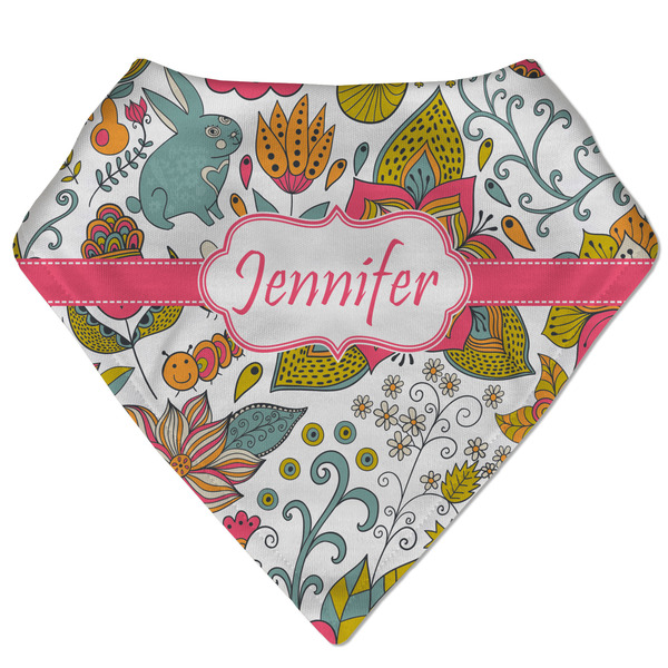 Custom Wild Garden Bandana Bib (Personalized)