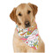 Wild Garden Dog Bandana Scarf w/ Name or Text