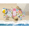 Wild Garden Beach Towel Lifestyle