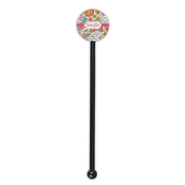 Wild Garden Black Plastic 5.5" Stir Stick - Round - Single Stick