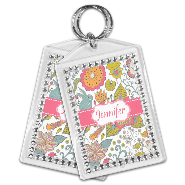 Wild Garden Bling Keychain - MAIN