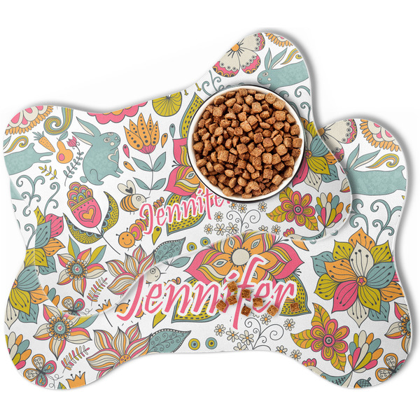 Wild Garden Bone Shaped Dog Mats - MAIN