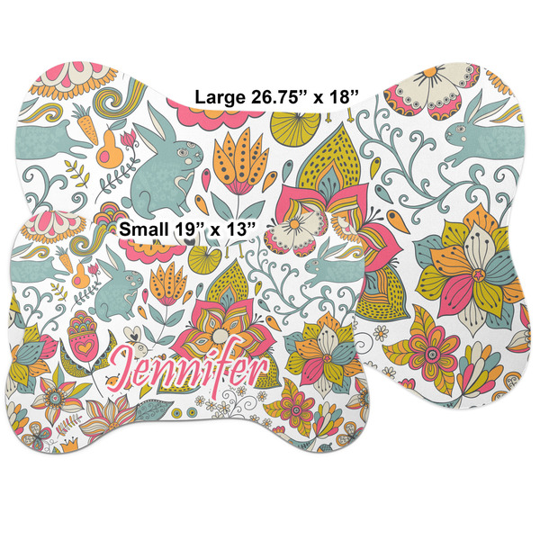 Wild Garden Bone Shaped Mat Comparison