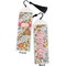 Wild Garden Bookmark with tassel - Front and Back