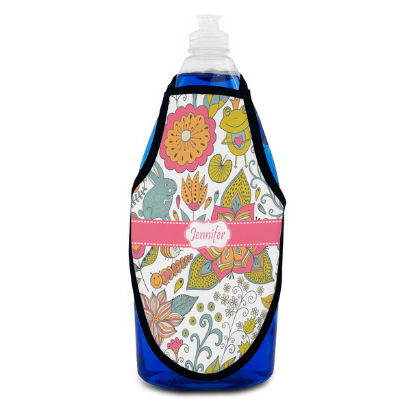 Wild Garden Bottle Apron - Soap - FRONT