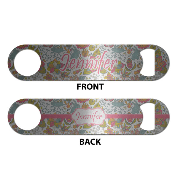 Wild Garden Bottle Opener - Front & Back