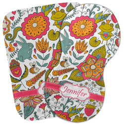 Wild Garden Burp Cloth (Personalized)