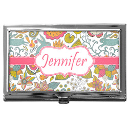Wild Garden Business Card Case